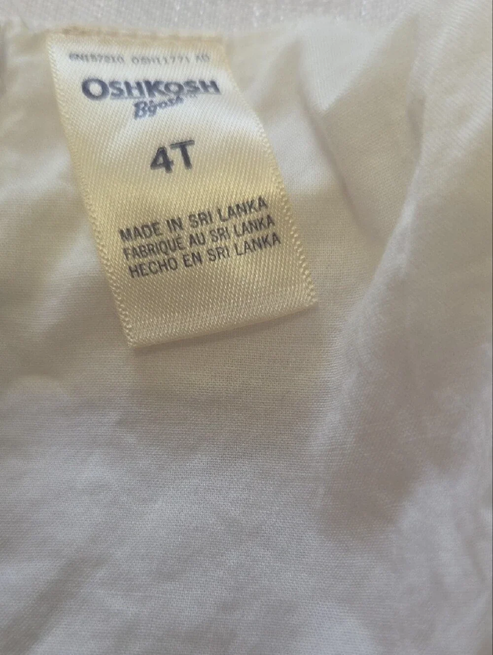 OshKosh Bgosh sweet white